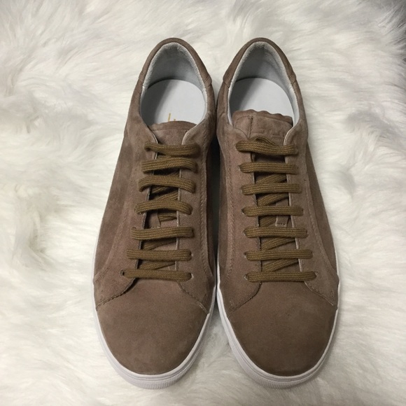 JUMP New York sz 8 Sneakers Leather Bloke Low Laces in Mushroom Tan NWT main image 8